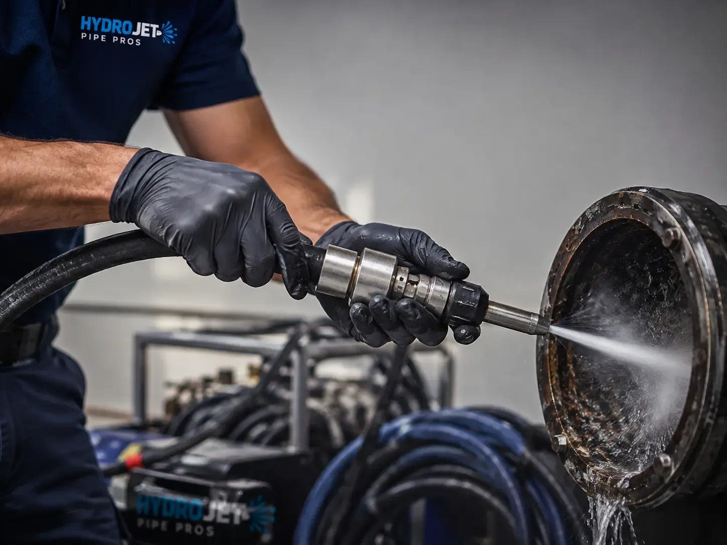 Hydro Jet Pipe Descaling in Arcadia, CA